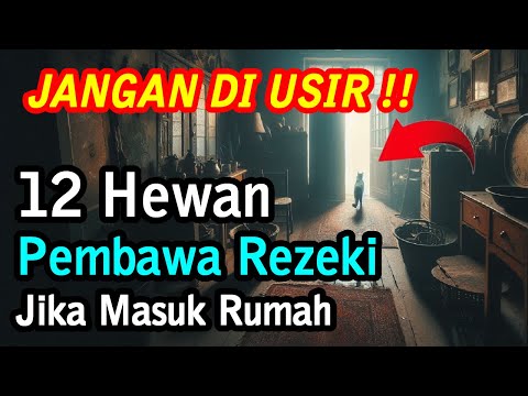 SIAP SIAP KAYA !! 12 Hewan Pembawa Rezeki Jika Masuk Rumah Anda