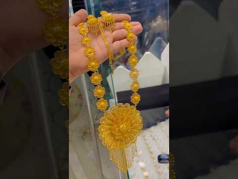 🟥 TOP TRENDING GOLD JEWELLERY NECKLACE MALA SET RANI HAAR CHOKER DESIGN 🟥 #gold #goldjewellery #22k