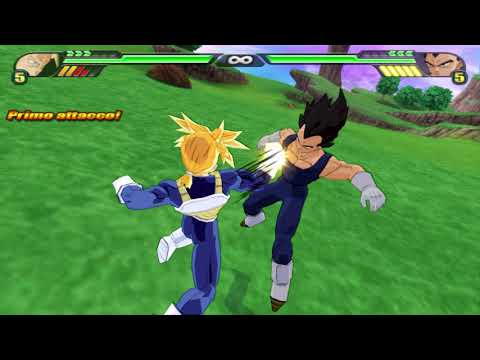 Tenkaichi 3 Jul 1 2007 Prototype - SSJ1 Trunks Burning Breaker