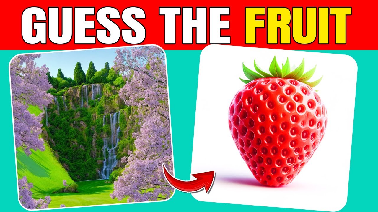 Guess by ILLUSION - Fruits and Vegetables Edition 🍎🥑🍌 Easy, Medium, Hard Levels