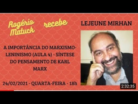 AULA NR. 04 DO CURSO DE MARXISMO E LENINISMO