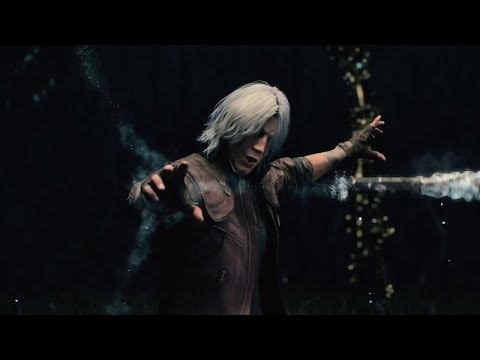 Dante as "bruce lee"(Nunchaku Weapon) -devil may cry 5-HD.