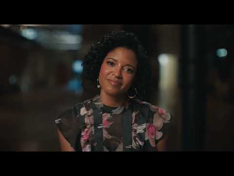 Hamilton trailer montage frame highlighting choreography and ensemble movement synced to signature soundtrack hooks