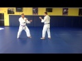 The clinch basic Jiu Jitsu