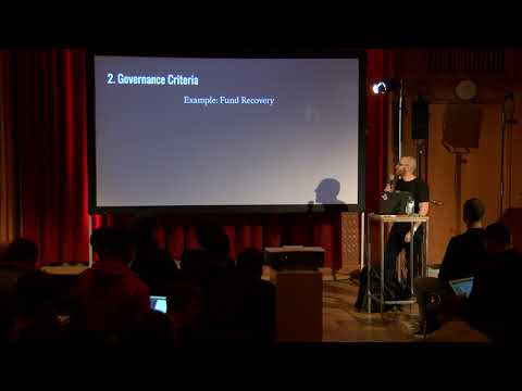 The Goals of Governance by Matthew Di Ferrante at Web3 Summit 2018
