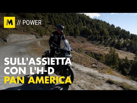 Strada dell'Assietta. Itinerario offroad in moto con l'Harley-Davidson Pan America!