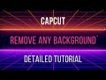 How To Remove Any Background With Capcut For Free Tutorial