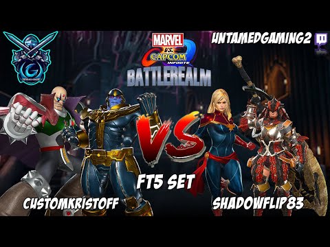 MVCI BattleRealm - CustomKristoff VS ShadowFlip83 FT5 Set (4-0 Sandman)