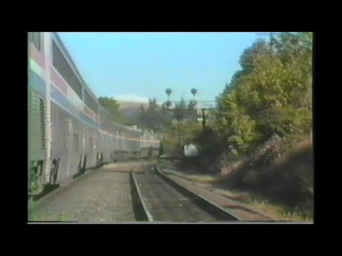 842. AMTRAK # 11 at Judkins siding Oregon on August 10 1986 with 2 passenger engine motive power