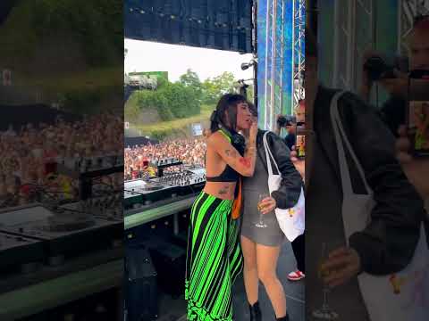 Indira Paganotto and Nina Kraviz