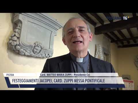 2022-07-25 PISTOIA - FESTEGGIAMENTI JACOPEI, CARD. ZUPPI MESSA PONTIFICALE
