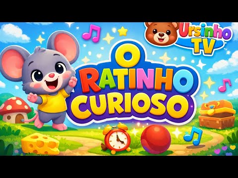 🧀🐭 O Ratinho Curioso | Música Infantil | Ursinho TV