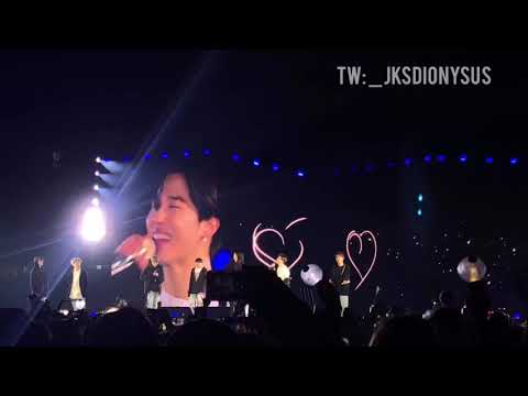 190511 (BTS ending ments) @Soldier Field in Chicago💜