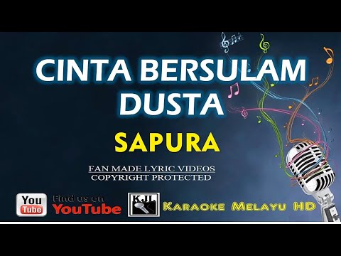 Cinta Bersulam Dusta - Safura (KARAOKE HD)