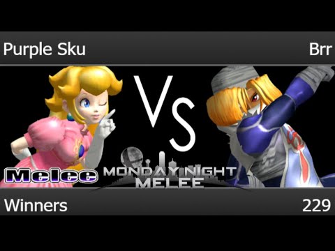 MNM 229 - Purple Sku (Peach) vs TLOC | Brr (Sheik) Winners - Melee
