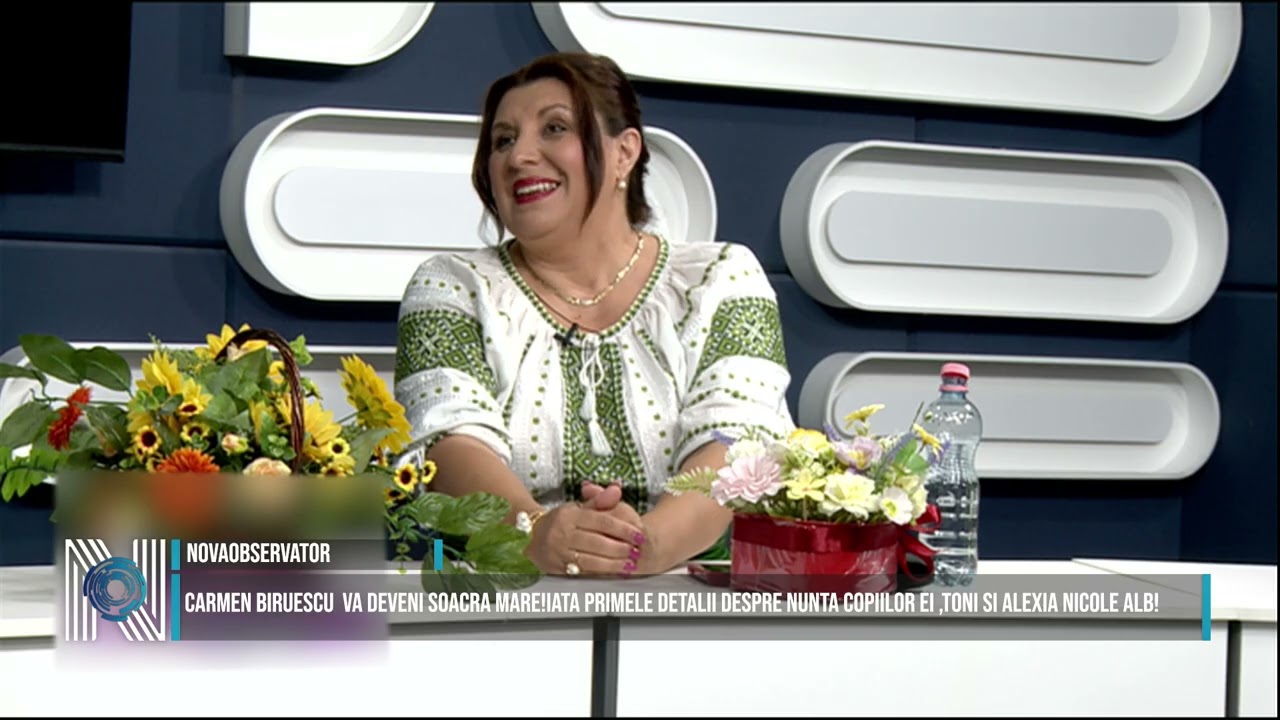 Carmen Biruescu  va deveni soacra mare!Iata primele detalii despre nunta copiilor ei ,Toni si Alexia Nicole Alb!