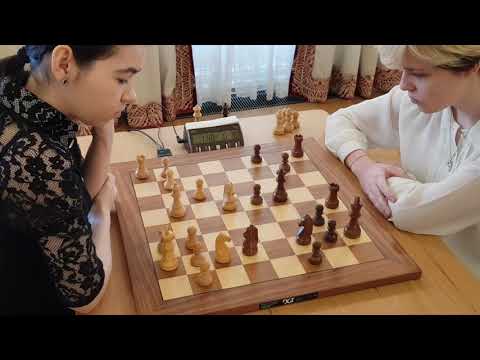 GM  Goryachkina (Russia) - WGM Maltsevskaja (Russia) FF Blonde-Brunette Match