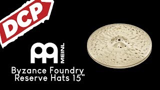 Video thumbnail for Meinl Byzance Foundry Reserve Hi Hat Cymbals 15" 1000/1340 grams B15FRH by Drum Center of Portsmouth
