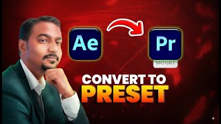 How to create motion Graphics Template Mogrt in After Effects Tutorial English