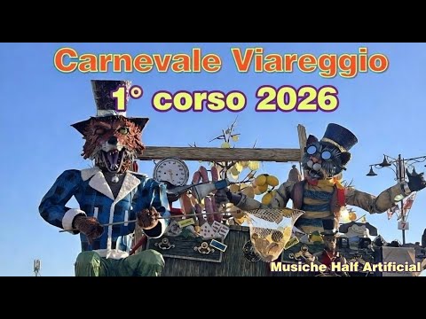 Carnevale di Viareggio 2026 – 1° Corso Mascherato | Sintesi Prima Sfilata