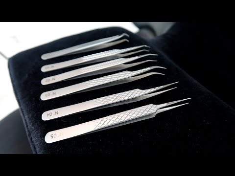 Material de Extensiones de Pestañas ✂️  Para qué sirve cada Pinza ★ Beauty Lash ★