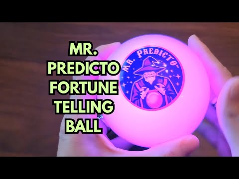 Mr. Predicto Fortune Telling Ball - Ask a Question & He Speaks The Answer - Review