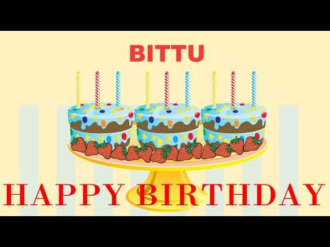 Bittu Birthday Song - Card   - Happy Birthday BITTU