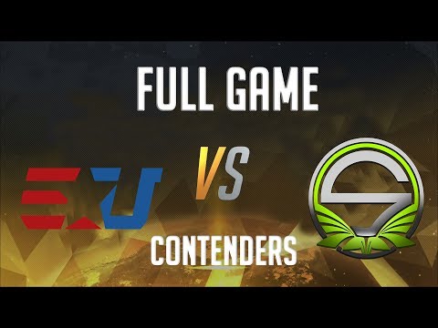 eUnited vs Singularity Ninjas Full Game - Semifinals Bo3 - EU Overwatch Contenders Season Zero