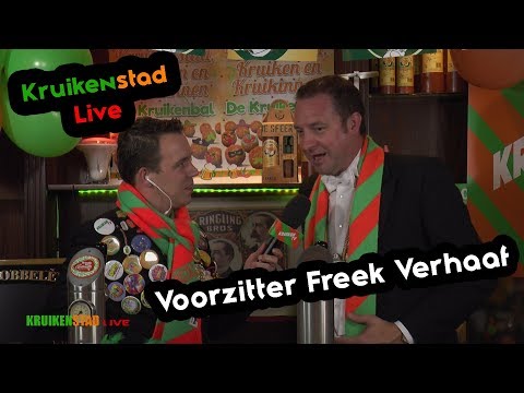 Kruikenstad Live - Voorzitter Freek Verhaaf - KruikenTv
