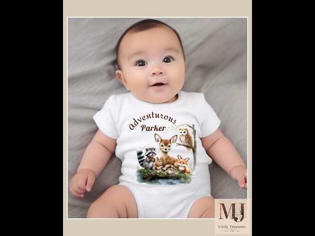 Vídeo relacionado con New Born Baby Dilan Personalized Gift Rainbow Nursery Manga Larga