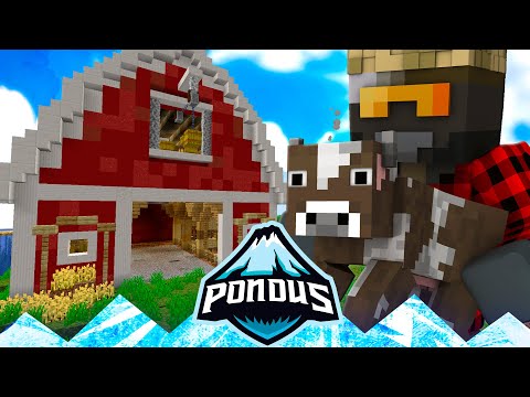 Pondus SMP :: Bygger en *BONDEGÅRD*! - Dansk Minecraft #28