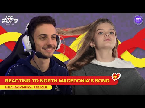 🇲🇰 North Macedonia's JESC 2025 Song Reaction | Nela Mancheska - Miracle