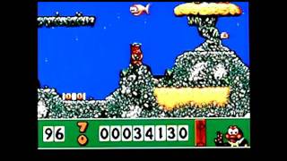 James Pond on Acorn Archimedes. Gameplay & Commentary