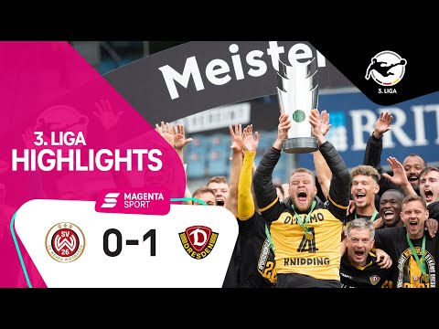 SV Wehen Wiesbaden - SG Dynamo Dresden | 38. Spieltag, 2020/2021 | MAGENTA SPORT