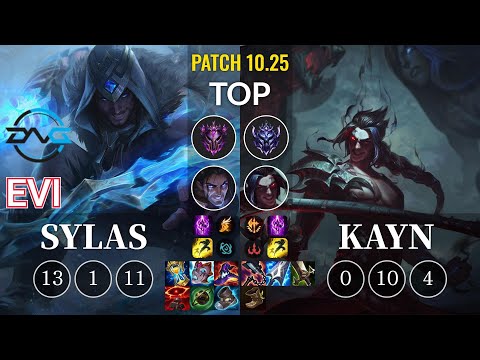 DFM Evi Sylas vs Kayn Top - KR Patch 10.25