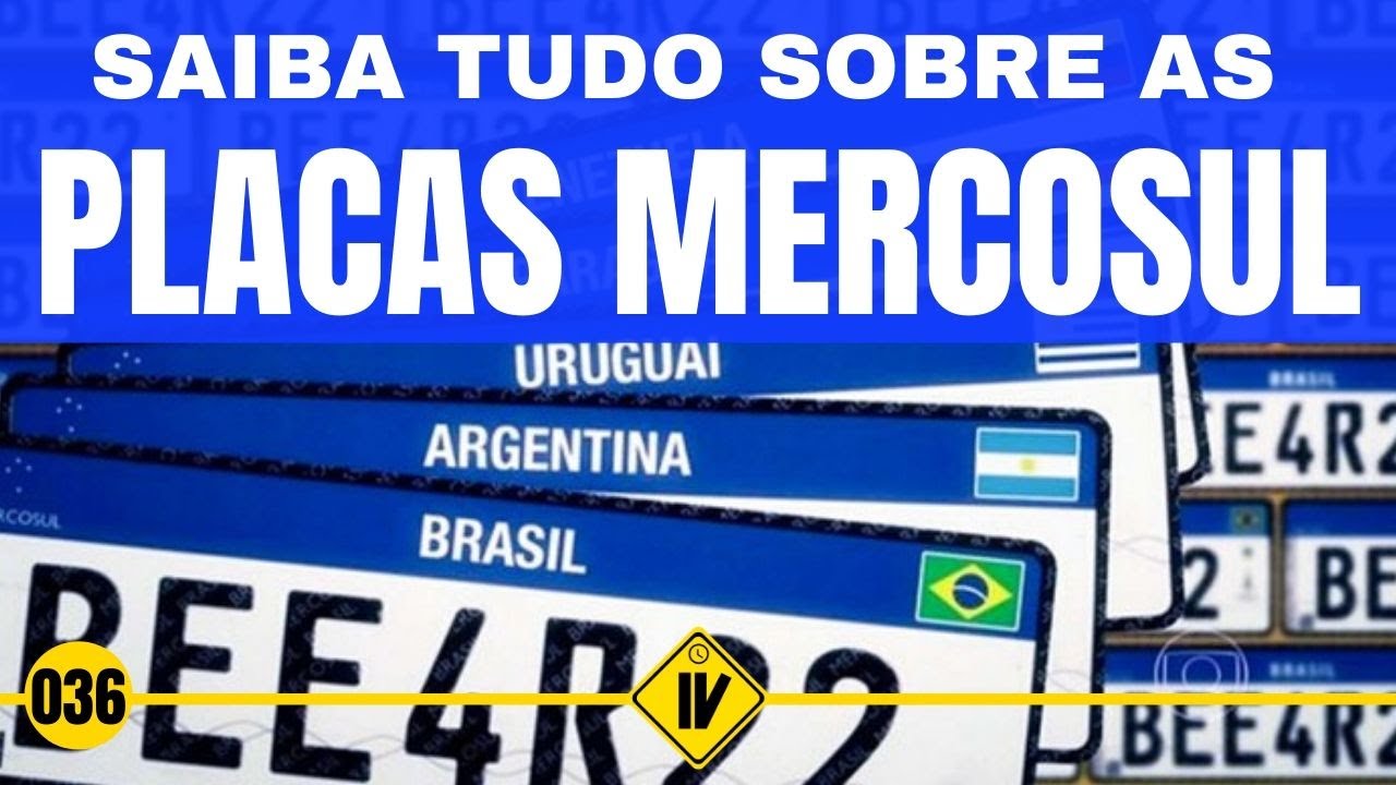 PLACA MERCOSUL - QUANTO CUSTA, QUEM PRECISA TER, PRA QUE SERVE.
