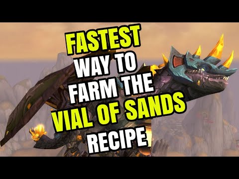 Fastest Way To Farm The Vial Of Sands Recipe | Easy Farming Guide (8.3)