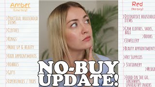 No-buy update! | 3 month update - successes, failures & EVERYTHING I've spent!