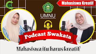 Mahasiswa itu Harus Kreatif | Aktif Pengembangan Geopark Kebumen (UNESCO) | Dziaul Hululiah | UMNU