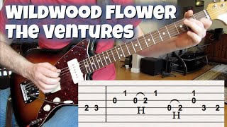 Wildwood Flower: The Ventures lesson (with tabs)