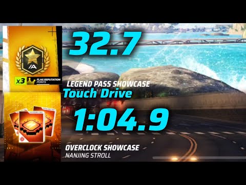 Asphalt 9 Legends Unite Legend Pass LP Showcase & Overclock Events Top 1 % OC Touch Drive