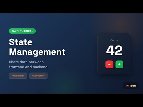 How to Share State Between Rust and React in Tauri