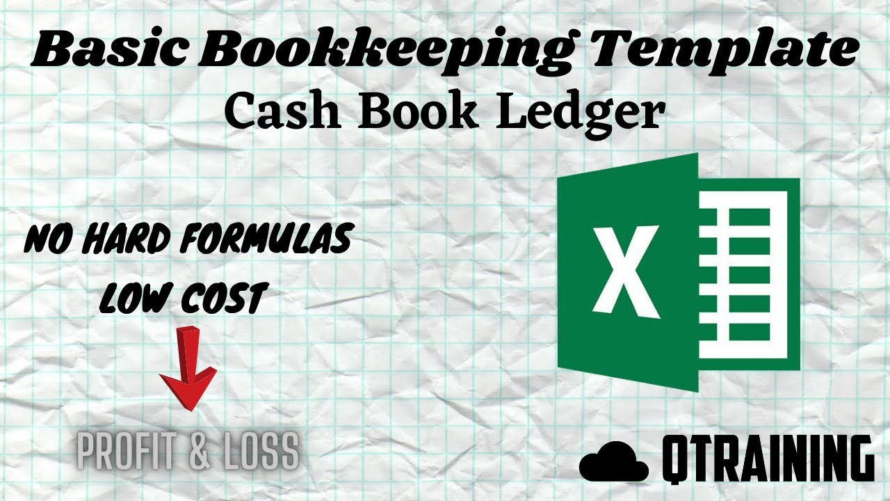 Basic Bookkeeping Spreadsheet Template