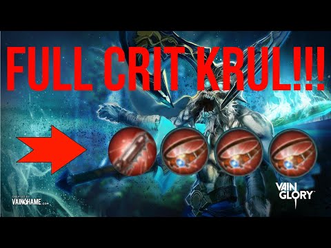 CRIT KRUL IS INSANE!!! Vainglory 5v5