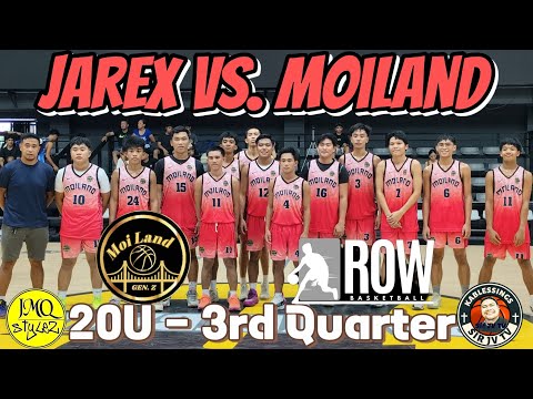 Jarex vs. Moiland Gen Z | 20 Under - 3rd Quarter | ROW Basketball League 2025
