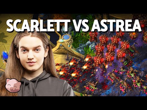 The Most CHAOTIC Series from a $100k Tournament (Scarlett vs Astrea Bo5 ZvP) - StarCraft 2