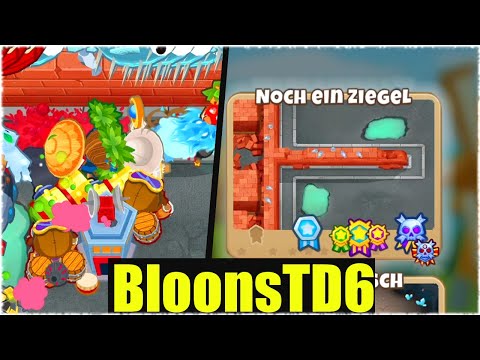 DIE "NOCH EIN ZIEGEL" SCHIMPANSENTAKTIK!  - Bloons Td6 [Deutsch/German]