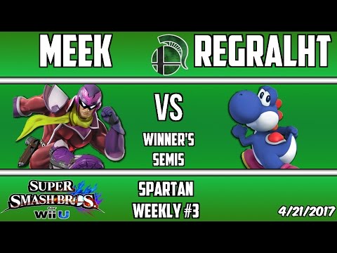 Spartan Weekly #3, (Winner's Semis): Meek(Captain Falcon) vs Regralht(Yoshi)