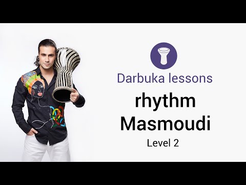 Darbuka lesson rhythm Masmoudi Kebir | Artem Uzunov | How to play Darbuka Level 2 | derbake doumbek