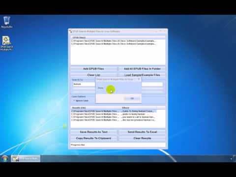 EPUB Search Multiple Files At Once Software